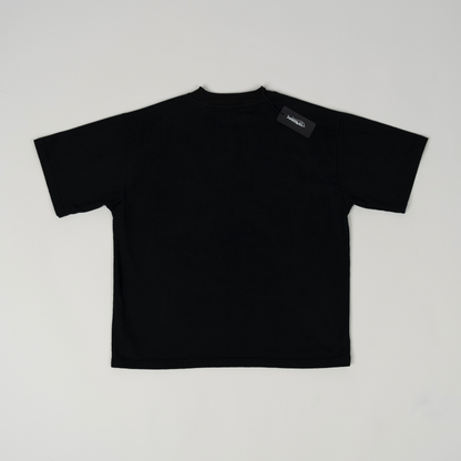 Cropped Ratske T-Shirt Black